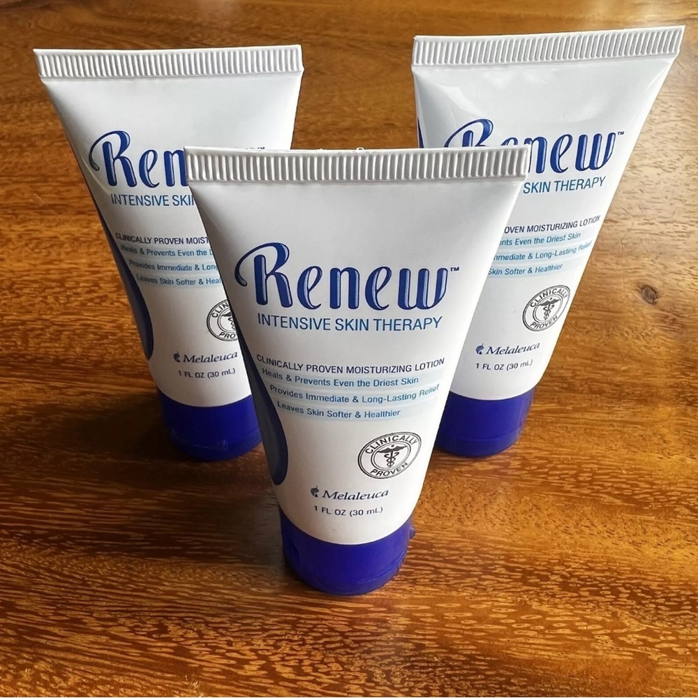 3-pack NEW Melaleuca Renew Lotion Travel Size (1oz Each)